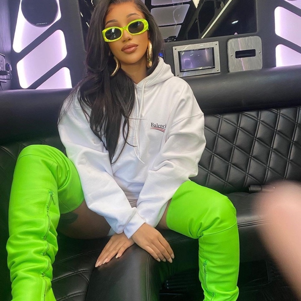 Neon Gucci Sunglasses